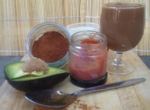 darkchocolateavocadojamcospreadssmoothie